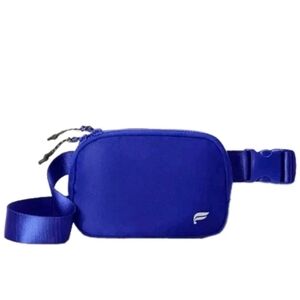 Fabletics Belt Bag Neoprene Admiral Blue Fanny Pack Travel Vacation School New
